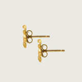 Grape Leaves Stud Earrings