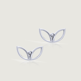Nairi Leaf Stud Earrings