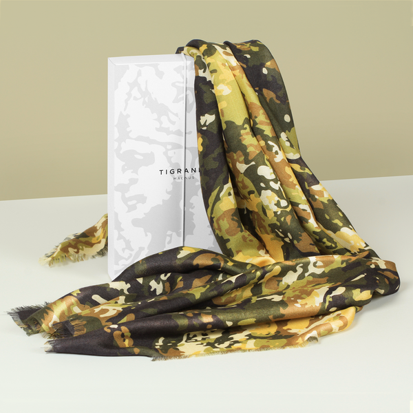 Tigranes Olive Scarf