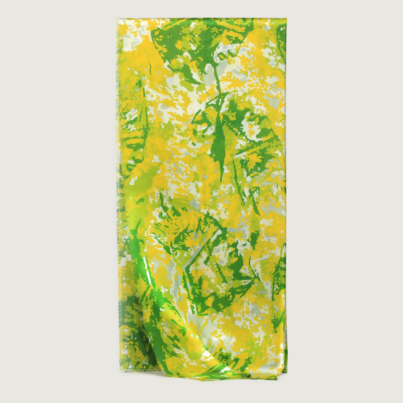 Tigraness Lime Green Scarf