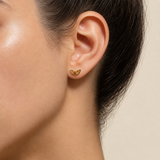 Nairi Leaf Stud Earrings