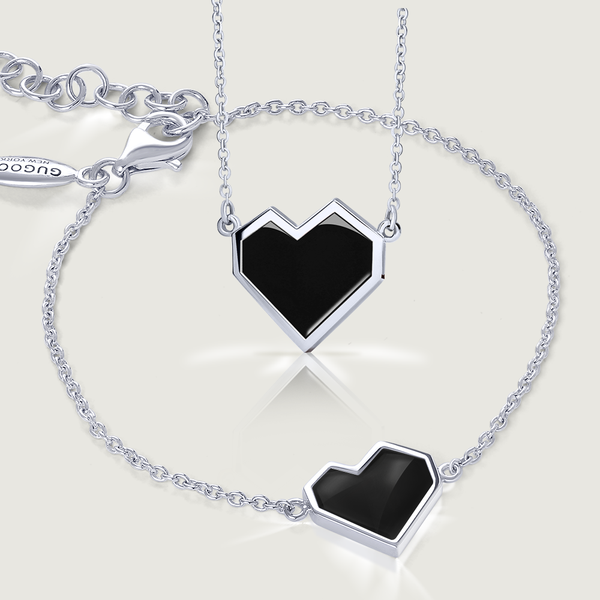 Black Ararat Heart Gift Set