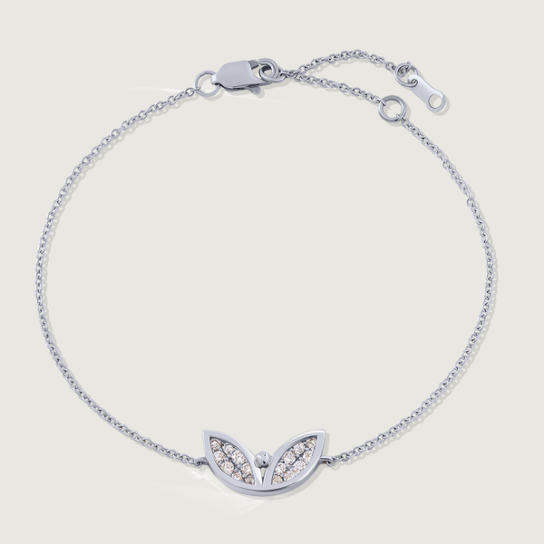 Nairi Diamond Leaf Bracelet
