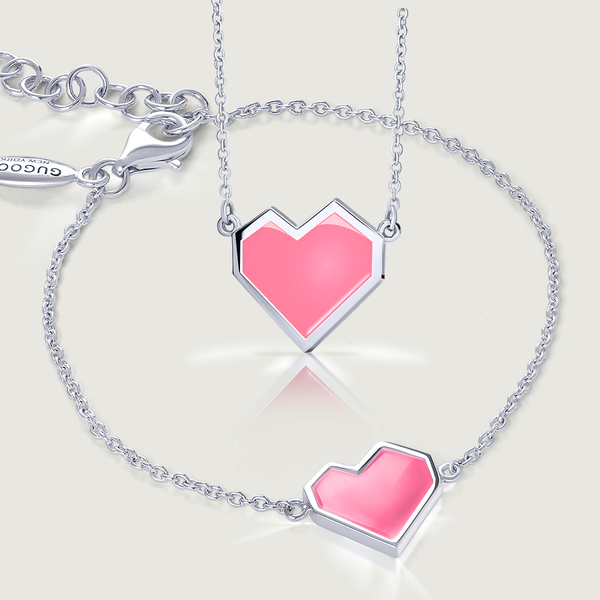 Pink Ararat Heart Gift Set