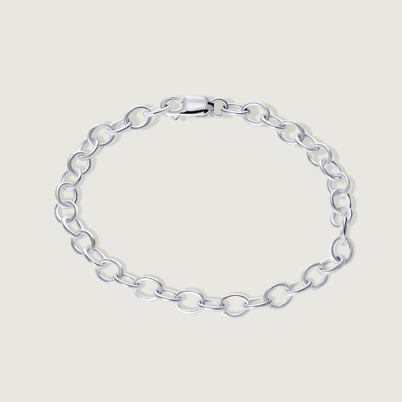 Amazon.com: Sterling Silver Wire Dangling Circles Hanging Hoop Diamond Cut  7.5 in. Bracelet w/White, Yellow & Rose Gold Finish, 1 in. (25mm) Drop:  Link Bracelets: Clothing, Shoes & Jewelry
