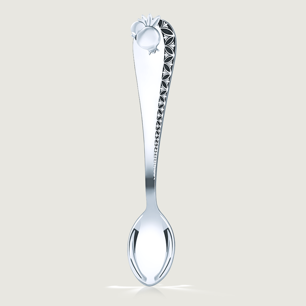 Spoon for Baby with Pomegranates
